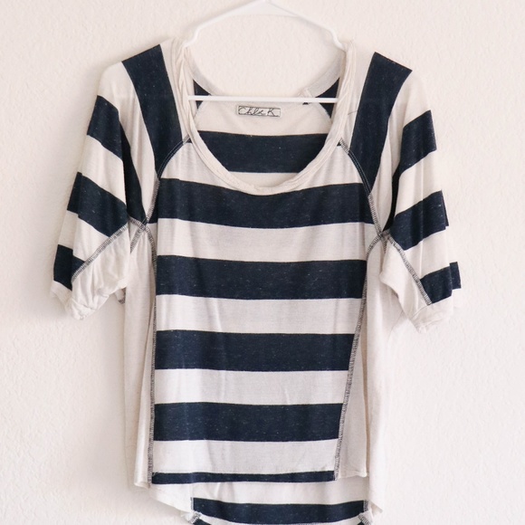 Navy & Cream Top | Nordstrom - Picture 1 of 3